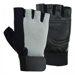 Gym Gloves Grey-Black