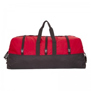 Duffel Bag Black Red