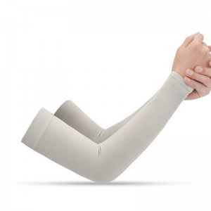 Unisex Arm Sleeves Plain Grey