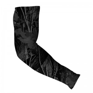 Unisex Camouflage Arm Sleeves Black Forest